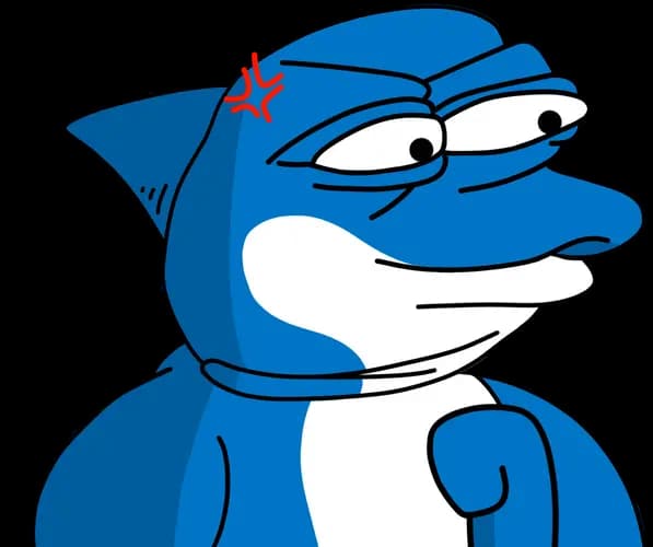 Angry dolp